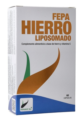 Hierro liposomado (Con Vitamina C), 60 Cápsulas