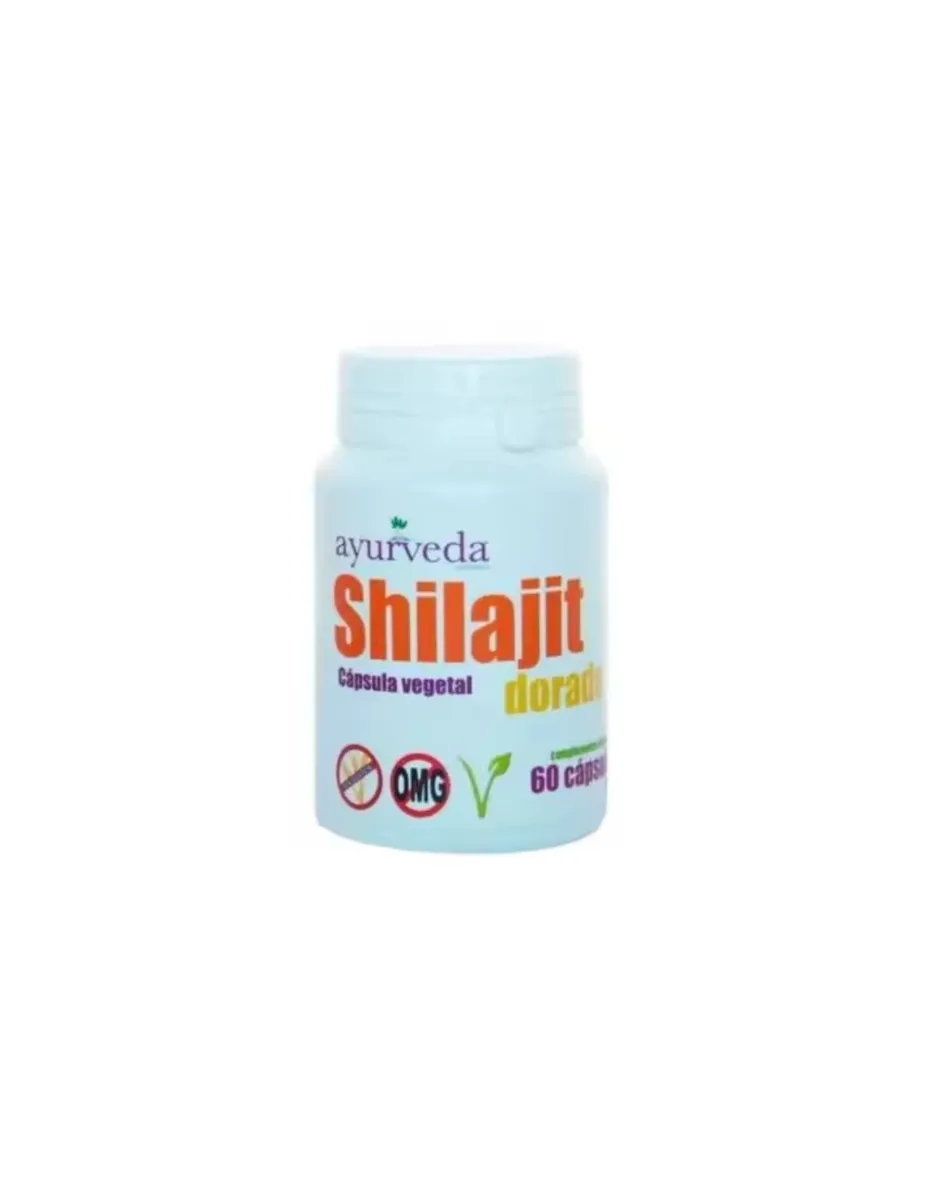 Shilajit Dorado (con Ashwagandha), 60 cápsulas vegetales