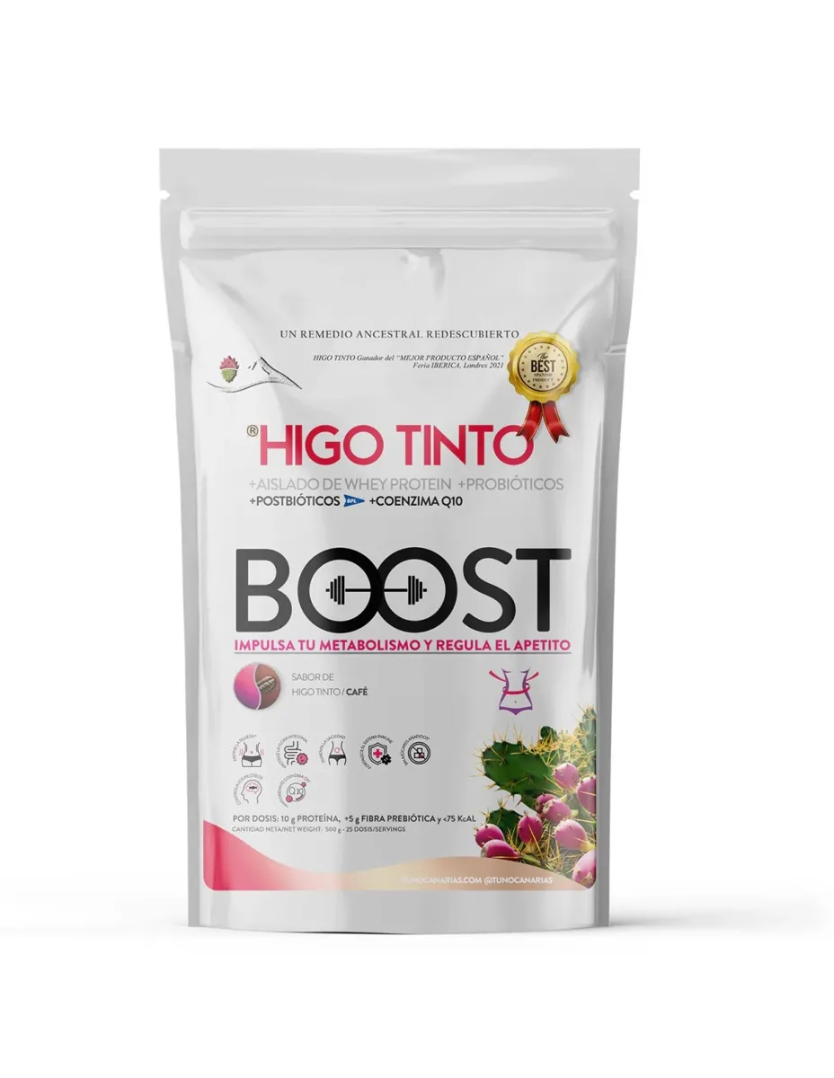 Higo Tinto, Boost, sabor Café , 500 gramos