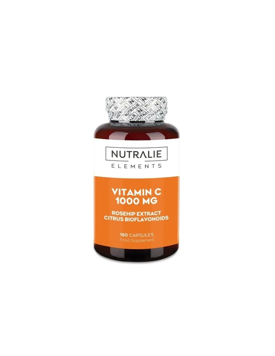 Vitamina C, 1000 mg, con Rosa de Escaramujo, 180 cápsulas