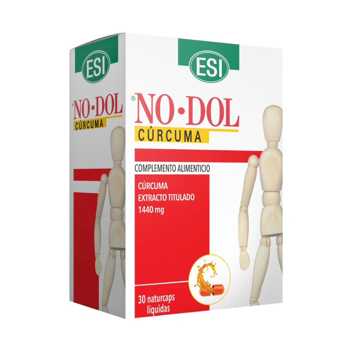 NoDol Cúrcuma, 30 cápsulas líquidas
