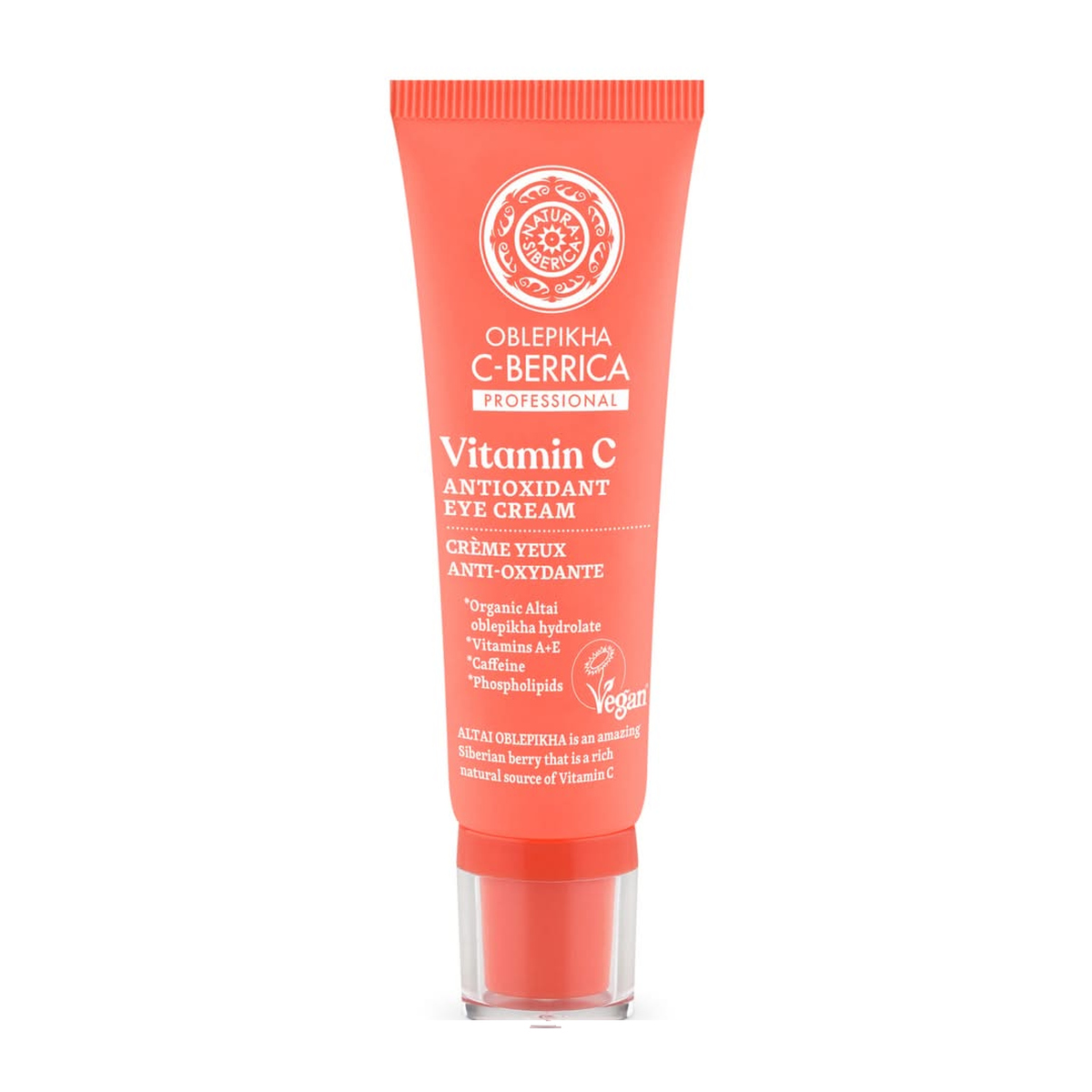 Crema antioxidante contorno de ojos, C-Berrica, 30ml