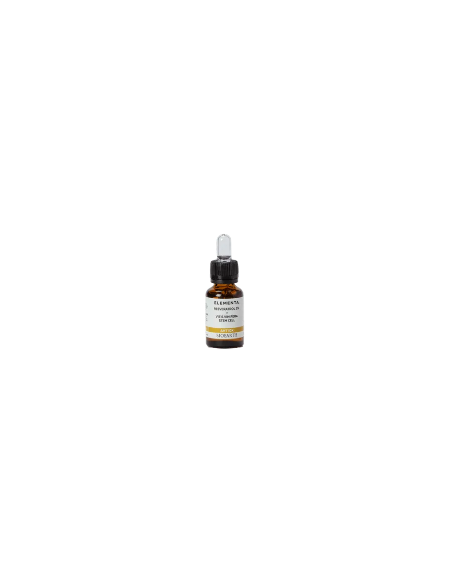 Solución concentrada de Resveratrol 3%, células madre de Vitis Vinifera y Ácido Ferúlico 3%, 15ml