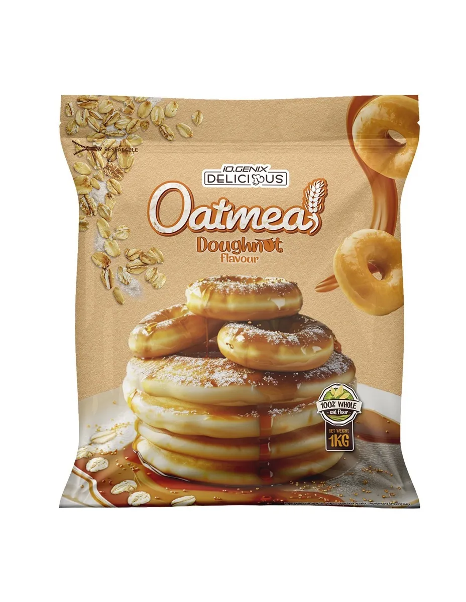 Harina de avena, sabor Donut, 1Kg