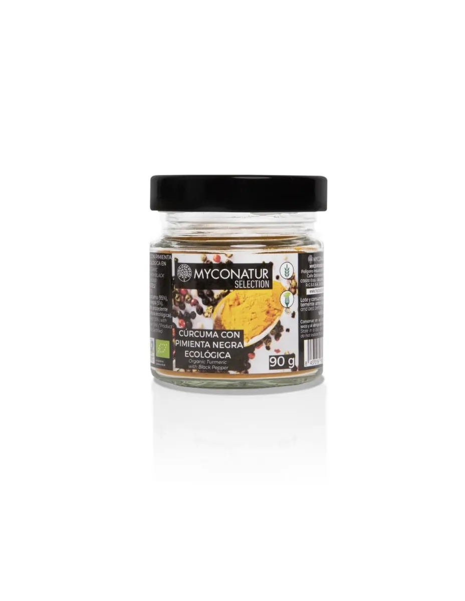 Cúrcuma con pimienta negra, 90 gramos