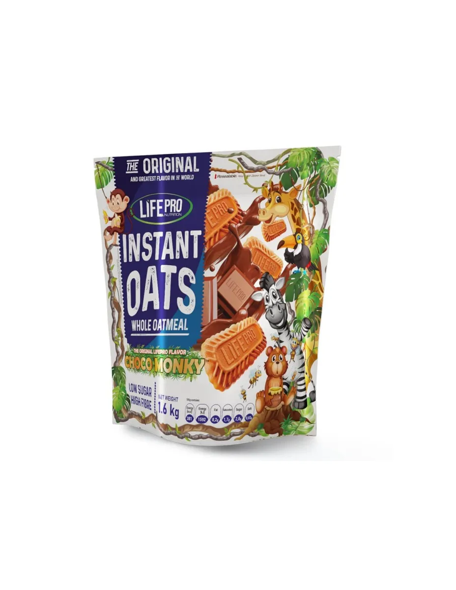 Harina de avena, sabor Chocolate Monky, 1,6Kg