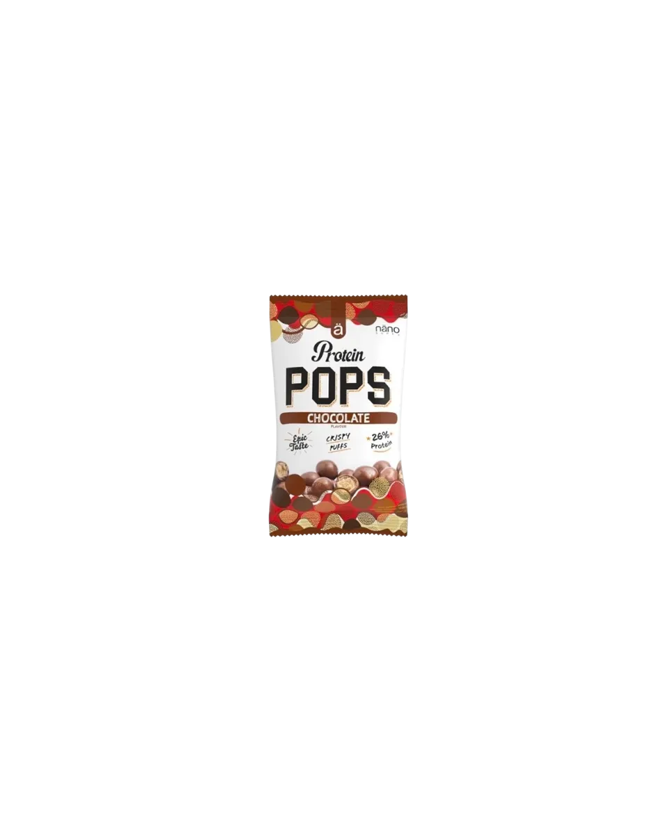 Pops crujientes Proteicos, sabor Chocolate, 38 gramos