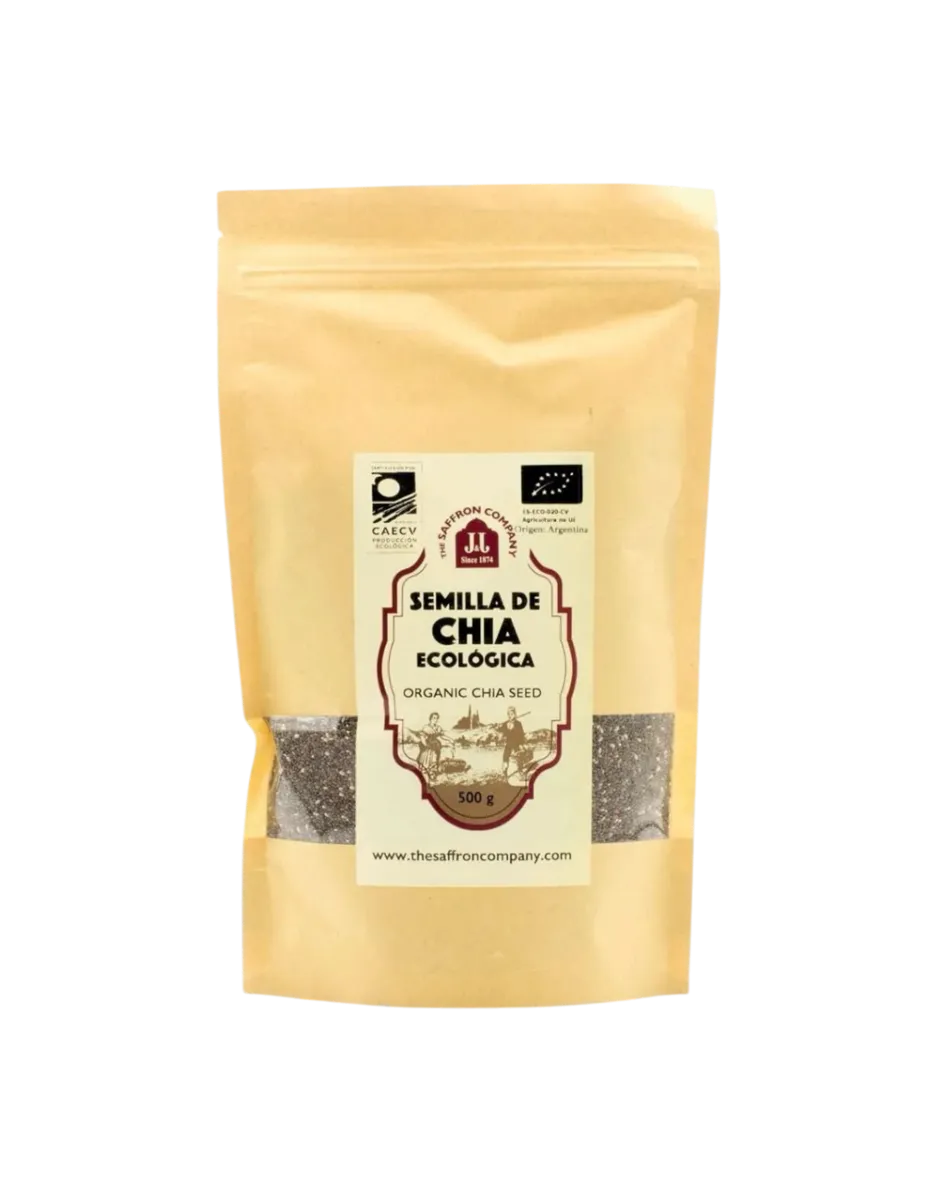 Semilla de Chía, ECO, 500 gramos