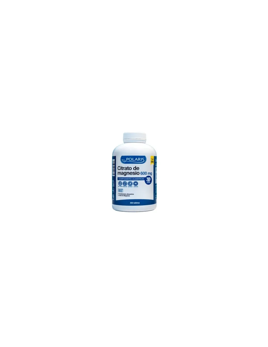 Citrato de Magnesio, 600 mg, 300 tabletas