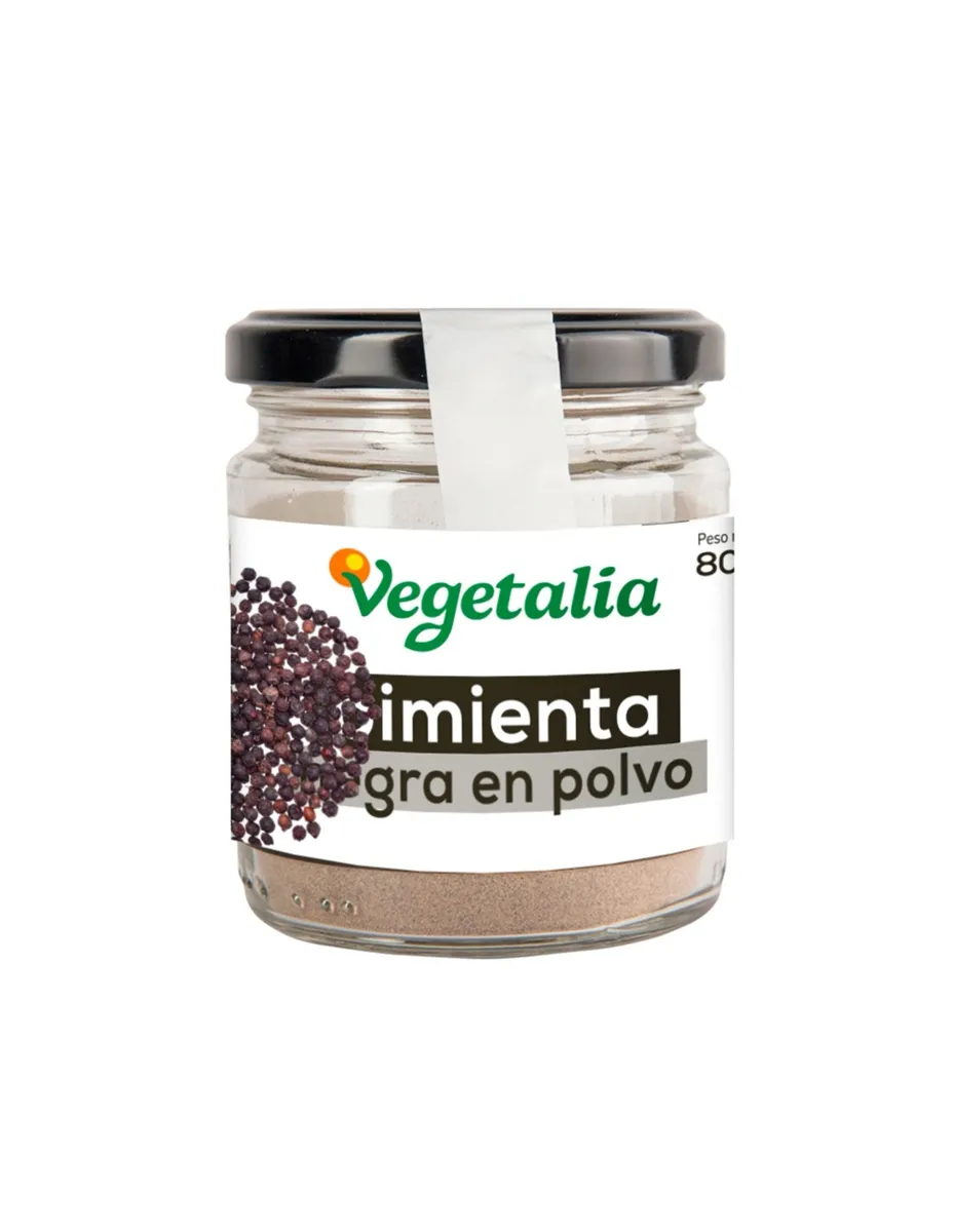 Pimienta negra, BIO, 80 gramos