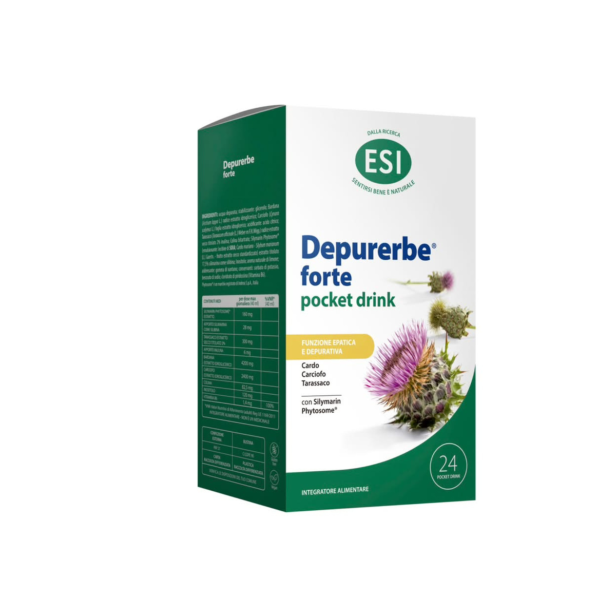 Depurerbe Forte, 24 pocket drink