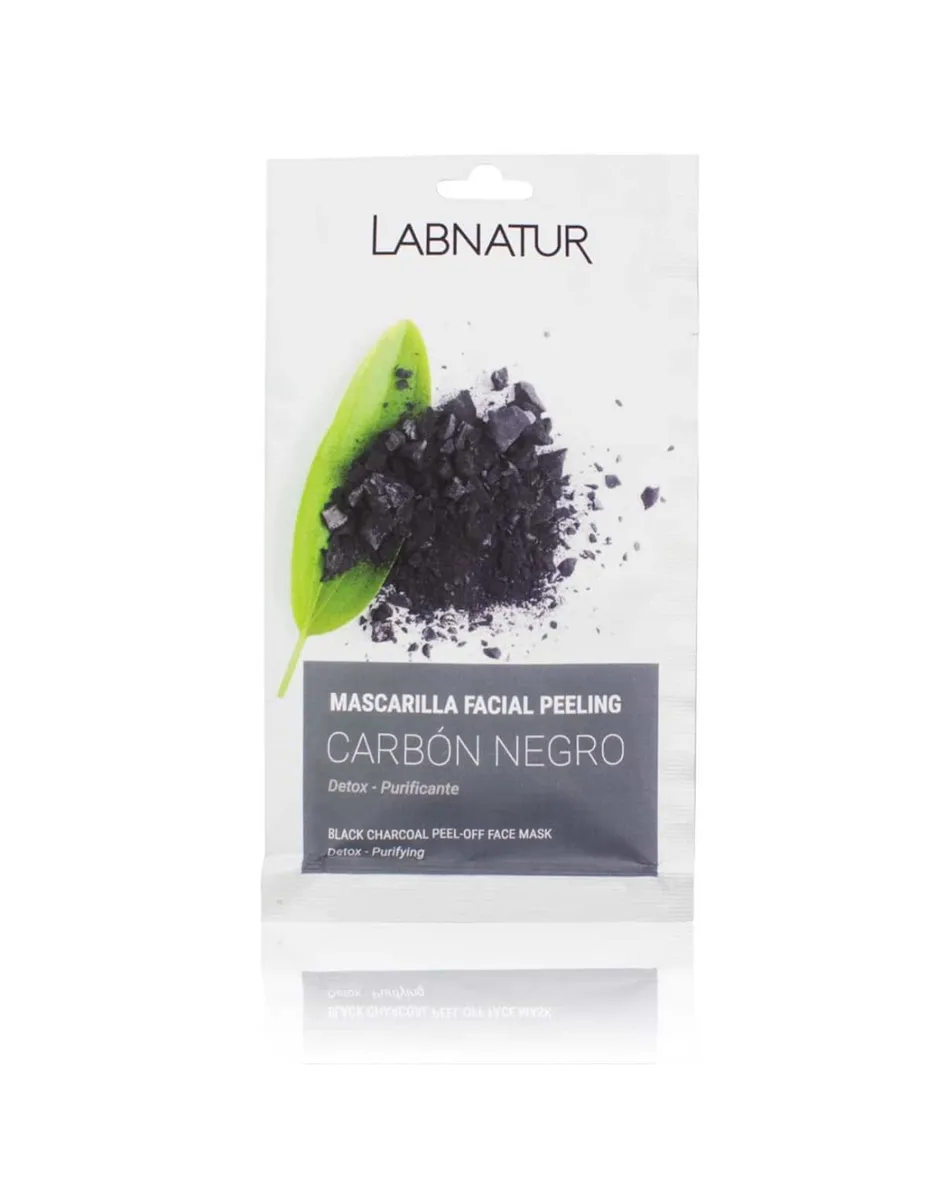 Mascarilla Facial Peeling Carbón negro, 10ml