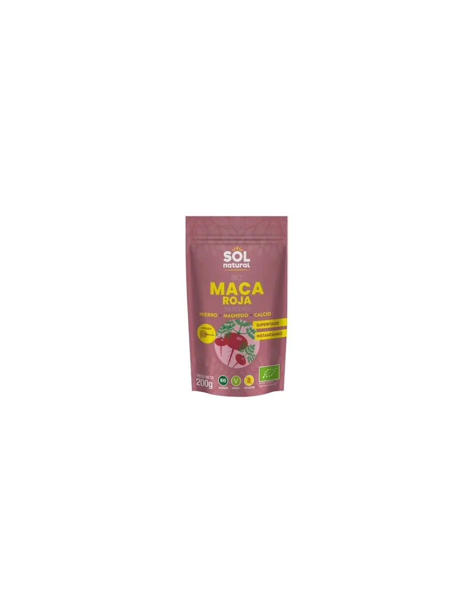 Maca roja, BIO, 200 gramos