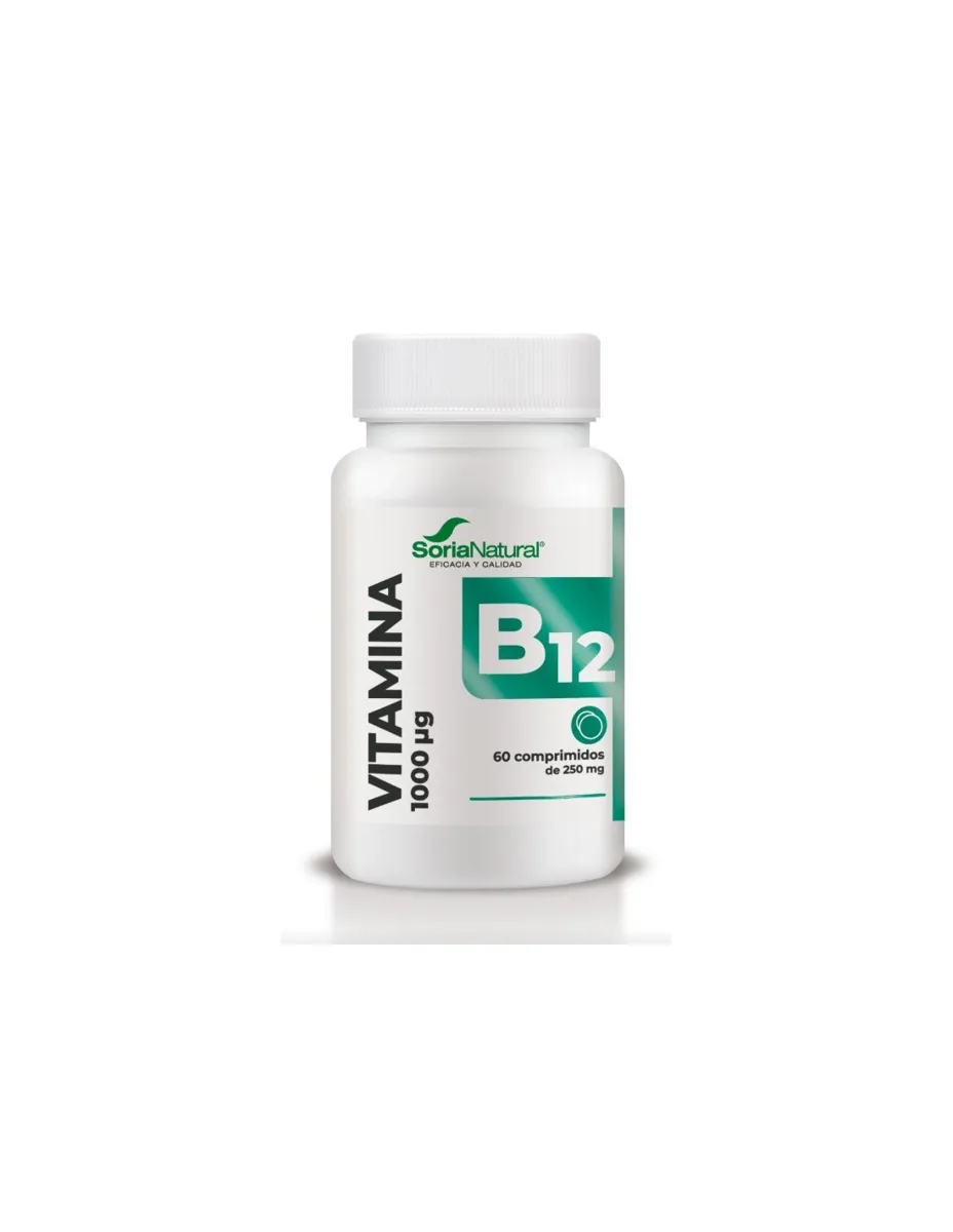 Vitamina B12, 1000 mcg, 60 comprimidos