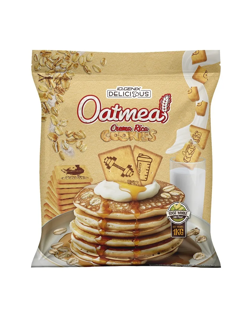 Harina de avena, sabor Crema Rica Cookies, 1Kg