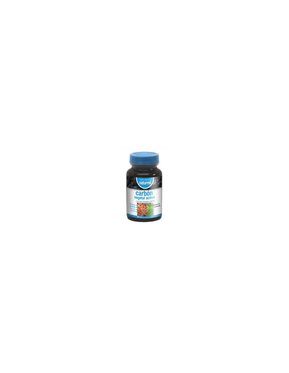 Carbón vegetal activo, anís estrellado y menta, 45 perlas