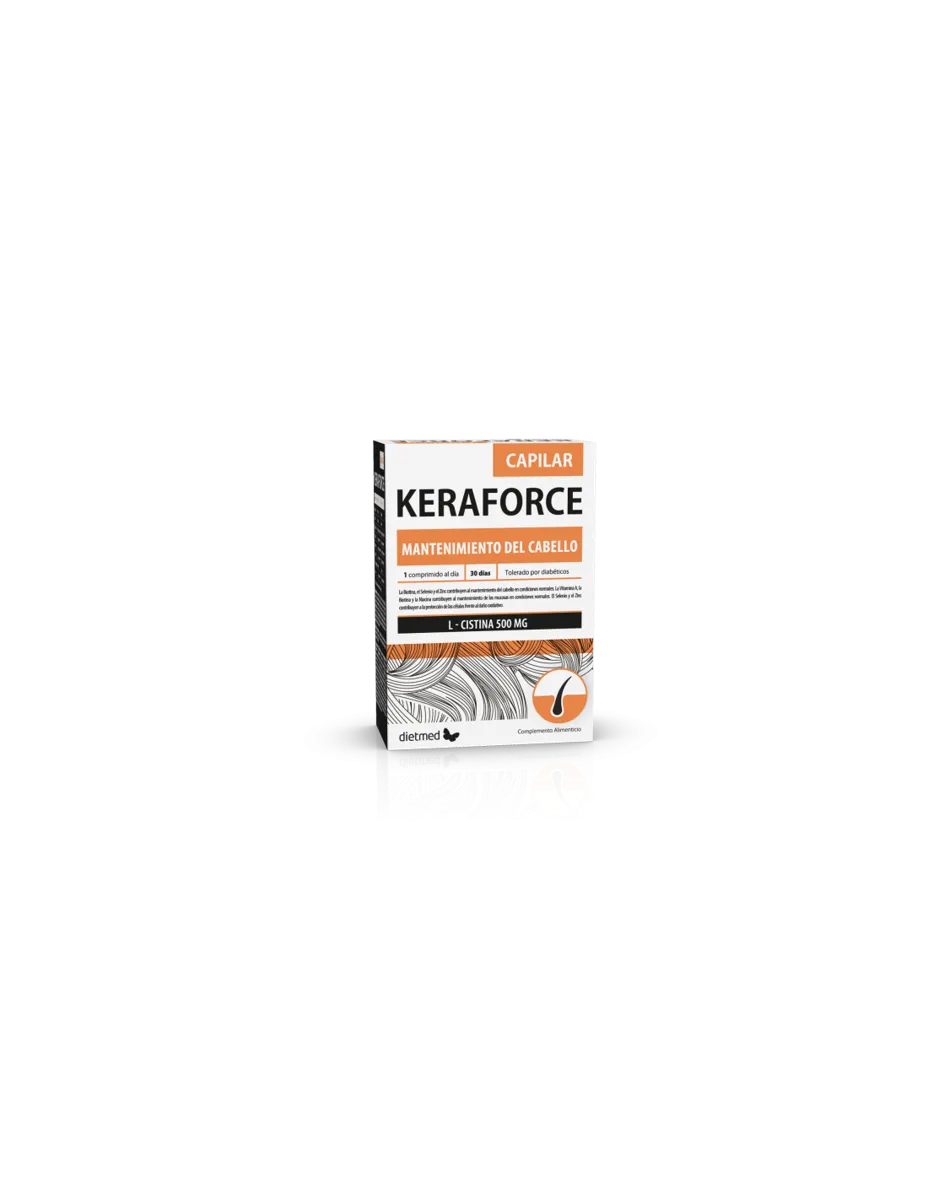 Keraforce capilar, 30 comprimidos