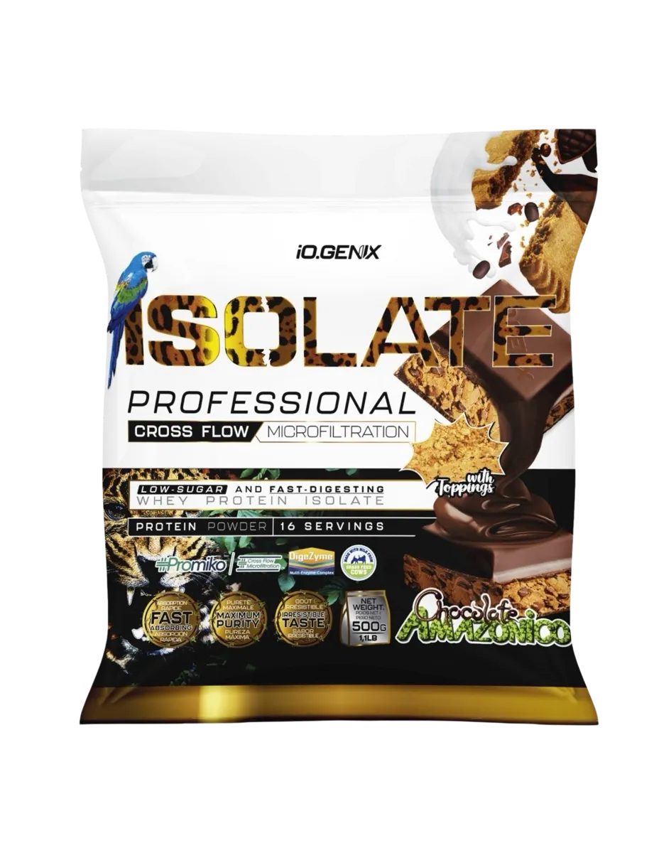 Proteína Isolatada, sabor Chocolate Amazónico, 500 gramos